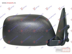 NOVI: delovi  RETROVIZOR MEHANICKI CRNI (KONVEKSNO STAKLO) Desno Vw p/u tarro 2wd 89-97 -nedostupno