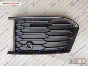 NOVI: delovi  RESETKA PREDNJEG BRANIKA (PDS SENZOR) (SPORT BLACK EXCLUSIVE) Levo Audi a6 18- -nedostupno