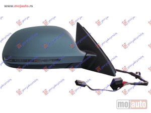 NOVI: delovi  RETROVIZOR ELEKTRICNI SA GREJACEM PM (MIGAVAC) (A KVALITET) (KONVEKSNO STAKLO) Desno Audi q3 11-14 -dostupno