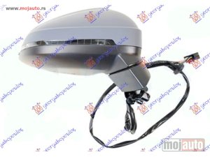 NOVI: delovi  RETROVIZOR ELEKTRICNI SA GREJACEM (MIGAVAC) (MRTAV UGAO) (8 PIN) (ASFERICNO STAKLO) Desno Audi a4 18-19 -dostupno