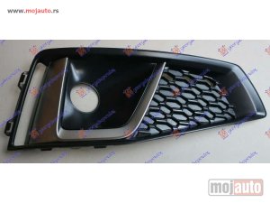 NOVI: delovi  RESETKA PREDNJEG BRANIKA (S-LINE) Desno Audi a4 18-19 -dostupno