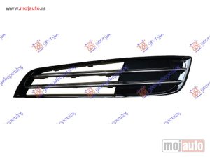 Glavna slika - RESETKA PREDNJEG BRANIKA (BEZ MAGLENKE) (2 HROM LAJSNE) Levo Audi a8 09-13 -dostupno - MojAuto