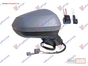 NOVI: delovi  RETROVIZOR ELEKTRICNI SA GREJACEM PM (MIGAVAC) (MRTAV UGAO) (A KVALITET) (KONVEKSNO STAKLO) Desno Audi q2 20- -dostupno