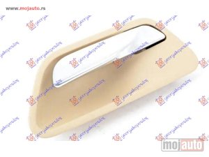 NOVI: delovi  KVAKA PREDNJIH/ZADNJIH VRATA UNUTRASNJA SREBRNA/KREM Levo Bmw series 3 (f30/f31) sdn/s.w. 12-14 -dostupno