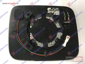 NOVI: delovi  STAKLO RETROVIZORA SA GREJACEM (MRTAV UGAO) (KONVEKSNO) Desno Jeep renegade 14-18 -dostupno