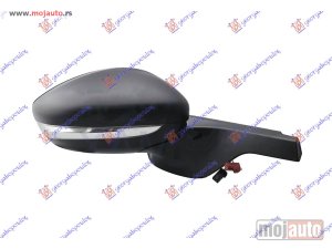Glavna slika - RETROVIZOR ELEKTRICNI SA GREJACEM PM (MIGAVAC) (7 PIN) -18 (KONVEKSNO STAKLO) Levo Citroen c3 16-24 -dostupno - MojAuto