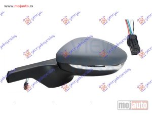 Glavna slika - RETROVIZOR ELEKTRICNI SA GREJACEM PM (MIGAVAC) (6 PIN) 18- (A KVALITET) (KONVEKSNO STAKLO) Levo Citroen c3 16-24 -nedostupno - MojAuto