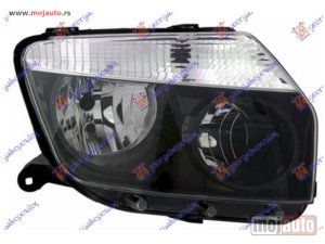 NOVI: delovi  FAR ELEKTRICNI/MEHANICKI CRNI (TYC) Desno Dacia duster 10-17 -dostupno