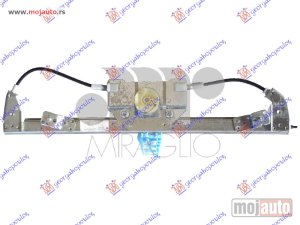 NOVI: delovi  PODIZAC PREDNJEG PROZORA ELEKTRICNI (BEZ MOTORA) (A KVALITET) Levo Fiat panda new 12- -dostupno