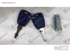 Glavna slika - CILINDAR BRAVE (1 CILINDAR - 2 KLJUCA) (STARI TIP KLJUCA - PLAVI) (3 KOM) Fiat panda new 12- -dostupno - MojAuto