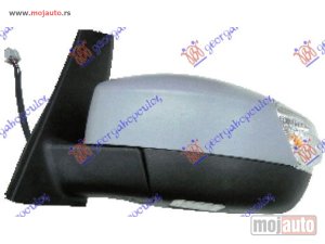 NOVI: delovi  RETROVIZOR ELEK. SA GREJ. PM (ELEKTRO-SKLOPIV) (MIGAVAC) (SVETLO) (MRTAV UGAO) (10 OTVORA/10 PIN) (ASFERICNO STAKLO) Levo Ford focus c-max 14- -nedostupno