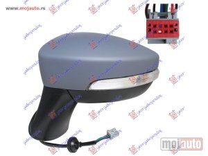 NOVI: delovi  RETROVIZOR ELEKTRICNI SA GREJACEM PM (MIGAVAC) (A KVALITET) (ASFERICNO STAKLO) Levo Ford ecosport 17- -dostupno