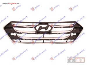 NOVI: delovi  PVC MASKA HROM/CRNA Hyundai santa fe 12-16 -dostupno