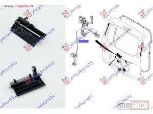 NOVI: delovi  KVAKA VRATA GEPEKA (1 VRATA) SPOLJASNJA Hyundai h1 18- -dostupno