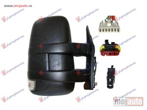 NOVI: delovi  RETROVIZOR ELEKTRICNI SA GREJACEM KRATKI (MIGAVAC) (CIP ANTENE) (A KVALITET) (KONVEKSNO STAKLO) Desno Iveco daily 11-14 -dostupno