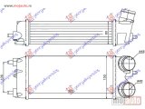 NOVI: delovi  HLADNJAK INTERKULERA 1.4-1.6 TDCi (300x150x80) Ford ka+ 18- -dostupno