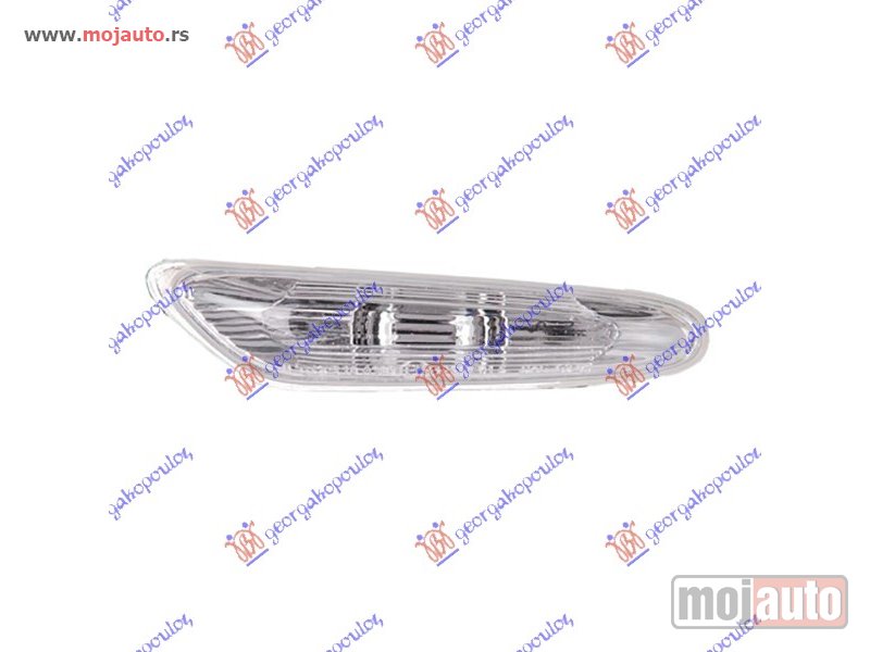 Glavna slika -  MIGAVAC U KRILU BELI (=LEVI ZA SERIJU 1) Desno Bmw x1 (e84) 09-13 -dostupno - MojAuto