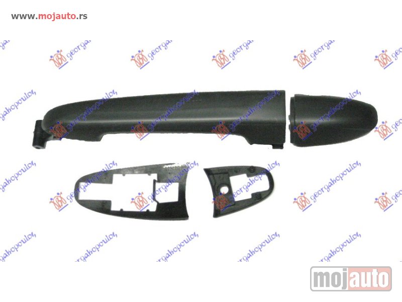 Glavna slika -  KVAKA GEPEK VRATA SPOLJASNJA (BEZ RUPE ZA KLJUC) Vw crafter 06-17 -nedostupno - MojAuto