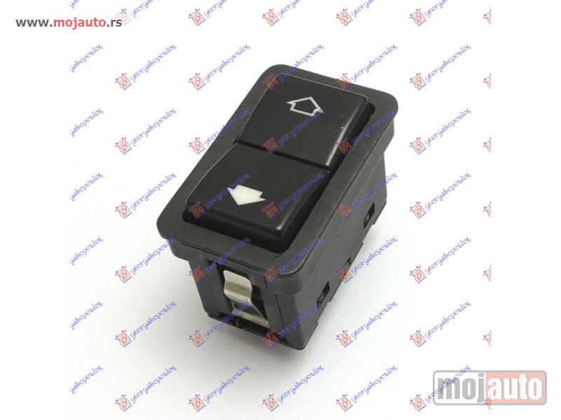 Glavna slika -  PREKIDAC U PREDNJIM (& ZADNJIM L=D) VRATIMA (CRNI KONEKTOR) (4 PIN) Desno Bmw series 7 (e38) 95-02 -nedostupno - MojAuto