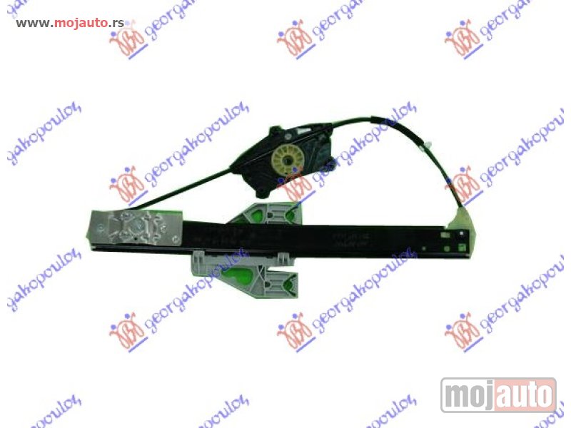 Glavna slika -  PODIZAC ZADNJEG PROZORA ELEKTRICNI (BEZ MOTORA) Desno Audi a4 11-15 -dostupno - MojAuto