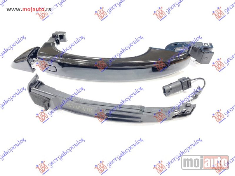 Glavna slika -  KVAKA PREDNJIH (& ZADNJIH L=D) VRATA SPOLJASNJA (SA SENZOROM) KOMPLET Desno Audi a4 11-15 -dostupno - MojAuto