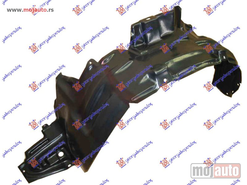 Glavna slika -  POTKRILO PLASTICNO -2007 Levo Nissan x-trail 01-14 -dostupno - MojAuto