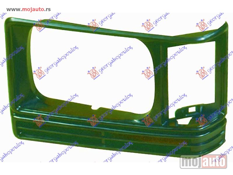 Glavna slika -  OKVIR FARA CETVRTASTI Levo Mitsubishi l300 80-85 -dostupno - MojAuto