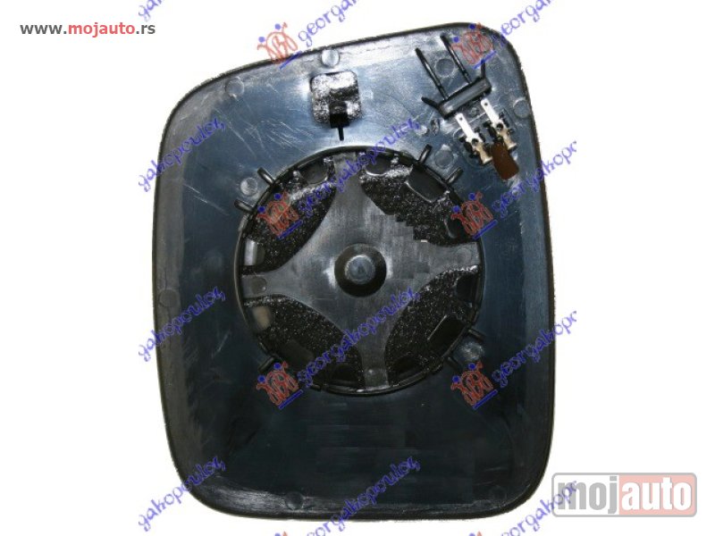 Glavna slika -  STAKLO RETROVIZORA SA GREJACEM (KONVEKSNO) Desno Fiat fiorino/qubo 08-16 -dostupno - MojAuto