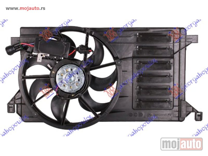 Glavna slika -  VENTILATOR KOMPLET (1.6/2.0i 16V) Mazda 3 sdn-h/b (bl) 08-13 -dostupno - MojAuto