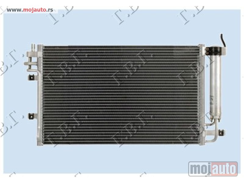 Glavna slika -  HLADNJAK KLIME BENZIN - 1.5/2.0 CRDi (550x350) Kia cerato 04-09 -dostupno - MojAuto