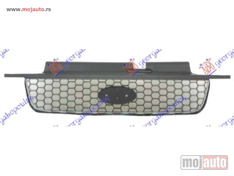 Glavna slika -  PVC MASKA CRNA (HROM LAJSNA) -2005 Ford maverick 00-08 -dostupno - MojAuto