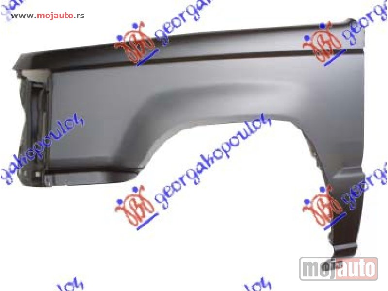 Glavna slika -  BLATOBRAN (2/4WD) Levo Mitsubishi p/u l200 87-92 -dostupno - MojAuto