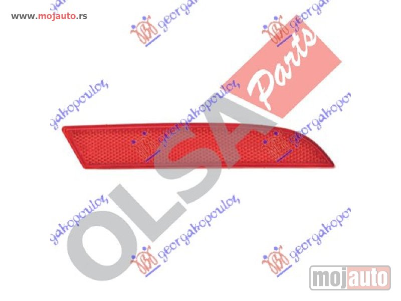 Glavna slika -  KATADIOPTER U ZADNJEM BRANIKU (O) Desno Alfa romeo giulietta 10- -dostupno - MojAuto