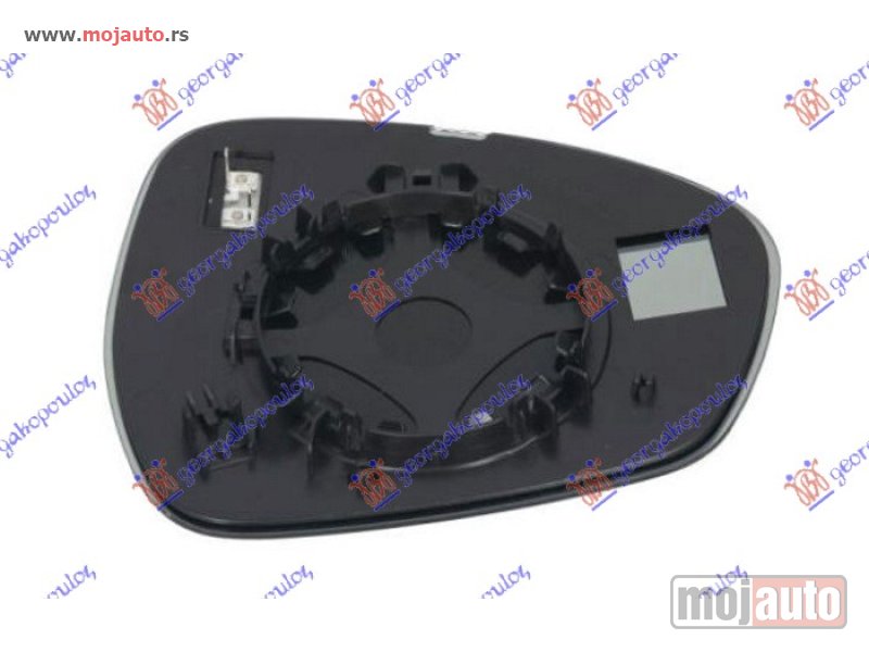 Glavna slika -  STAKLO RETROVIZORA SA GREJACEM (KONVEKSNO) Levo Alfa romeo stelvio 16- -dostupno - MojAuto