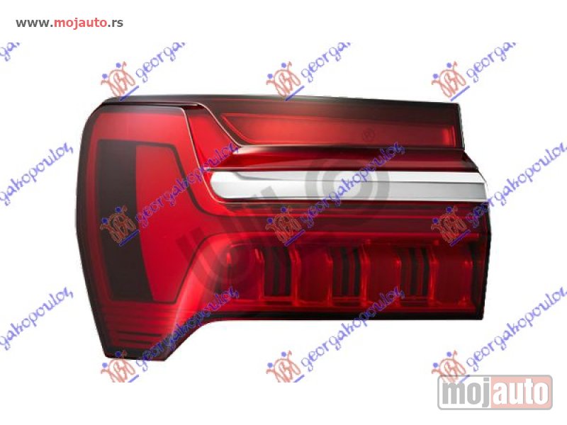 Glavna slika -  STOP LAMPA SPOLJASNJA LED DYNAMIC ANIMATION (HROM LAJSNA) (ULO) Levo Audi a6 18- -dostupno - MojAuto