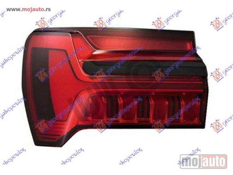 Glavna slika -  STOP LAMPA SPOLJASNJA LED DYNAMIC (CRNA LAJSNA) (ULO) Levo Audi a6 18- -dostupno - MojAuto