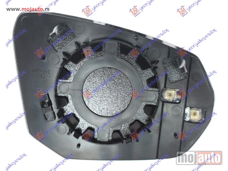 Glavna slika -  STAKLO RETROVIZORA SA GREJACEM (ASFERICNO) Levo Audi q2 20- -dostupno - MojAuto