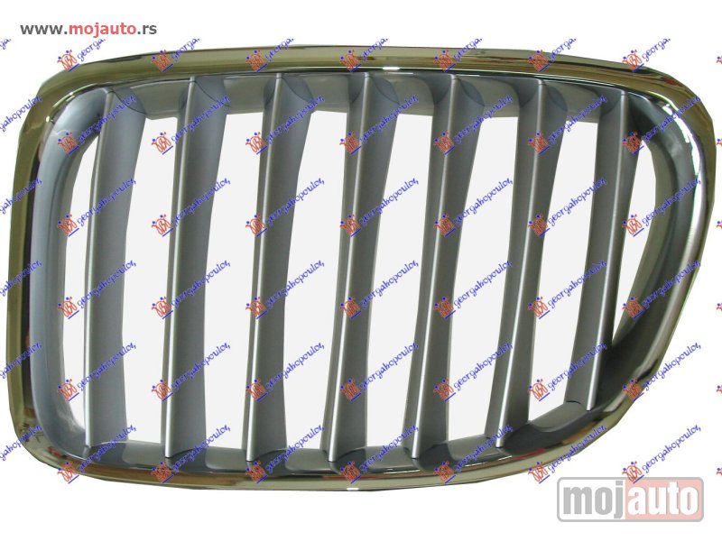 Glavna slika -  PVC MASKA HROM/SREBRNA Levo Bmw x1 (e84) 13-15 -dostupno - MojAuto