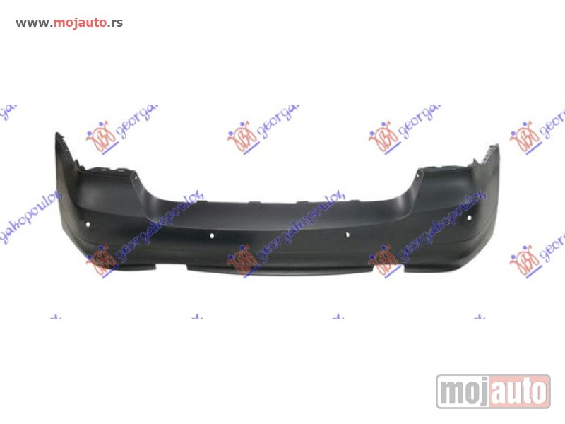 Glavna slika -  ZADNJI BRANIK PM (2 OTVORA ZA IZDUVNE CEVI AUSPUHA) (PDS SENZORI) Bmw series 3 (e90/91) sdn/s.w. 08-12 -dostupno - MojAuto