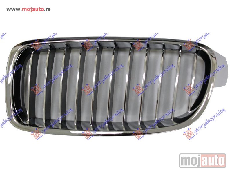 Glavna slika -  PVC MASKA HROM-HROM/CRNA Levo Bmw series 3 (f30/f31) sdn/s.w. 12-14 -dostupno - MojAuto