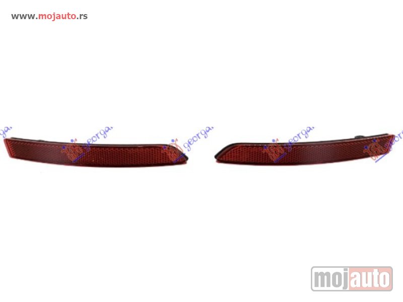 Glavna slika -  KATADIOPTER U ZADNJEM BRANIKU (M-SPORT) (SET) Bmw series 2 (f45/f46) active/gran tourer 17-21 -dostupno - MojAuto