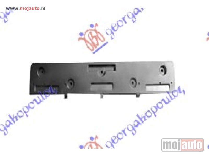 Glavna slika -  DRZAC PREDNJE TABLICE PLASTICNI Bmw series 7 (f01/02) 08-12 -dostupno - MojAuto