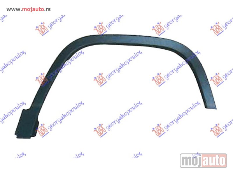 Glavna slika -  RUB PLASTICNI PREDNJEG BLATOBRANA Levo Jeep cherokee (kl) 19- -dostupno - MojAuto