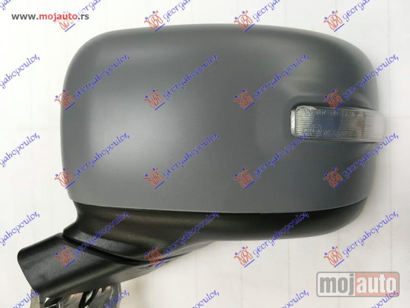 Glavna slika -  RETROVIZOR ELEKTRICNI SA GREJACEM PM (ELEKTRO-SKLOPIV) (MIGAVAC) (MRTAV UGAO) (ASFERICNO STAKLO) Levo Jeep renegade 14-18 -dostupno - MojAuto