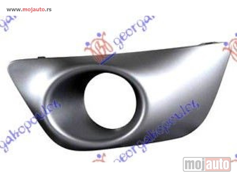 Glavna slika -  OKVIR MAGLENKE PM/SREBRNI Levo Dacia sandero 12-16 -dostupno - MojAuto