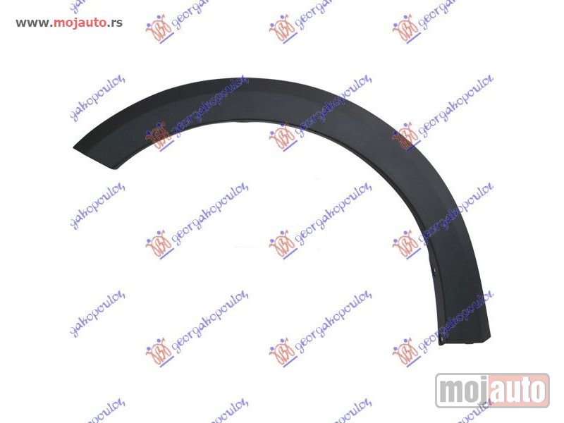 Glavna slika -  RUB PLASTICNI PREDNJEG BLATOBRANA (STEPWAY) Levo Dacia sandero 12-16 -dostupno - MojAuto