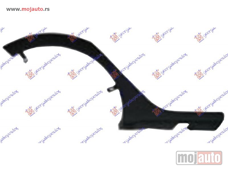 Glavna slika -  RUB PLASTICNI ZADNJEG BLATOBRANA (STEPWAY) Desno Dacia sandero 12-16 -dostupno - MojAuto