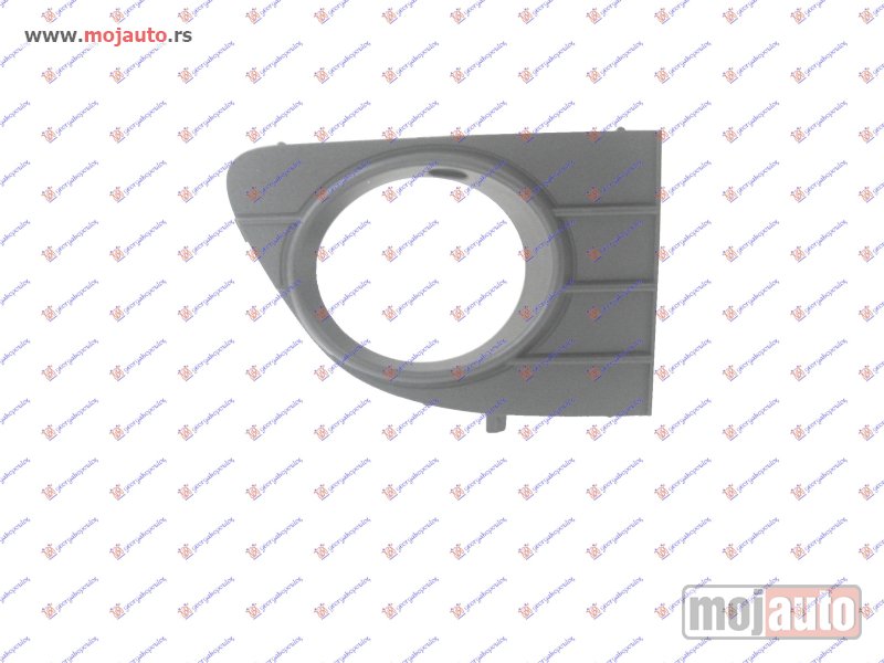 Glavna slika -  RESETKA PREDNJEG BRANIKA (SA MAGLENKOM) TAMNO-SIVA Levo Fiat punto evo 09-12 -dostupno - MojAuto