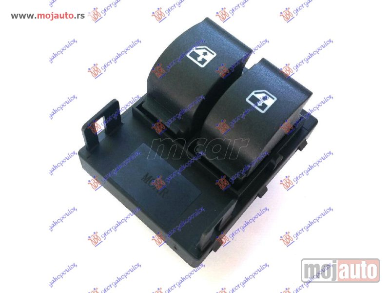 Glavna slika -  PREKIDAC U PREDNJIM VRATIMA (2 TASTERA) (8 PIN) Levo Fiat fiorino/qubo 08-16 -nedostupno - MojAuto
