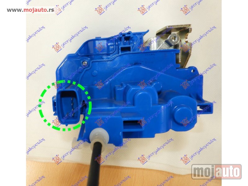 Glavna slika -  BRAVA ZADNJIH VRATA (CENTRALNO ZAKLJUCAVANJE) (5pins) Levo Fiat 500 l 12-17 -dostupno - MojAuto